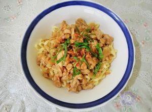 Foto resep Mie ayam jamur tiram hemat
