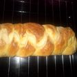 Braided white bread (sugar-free)