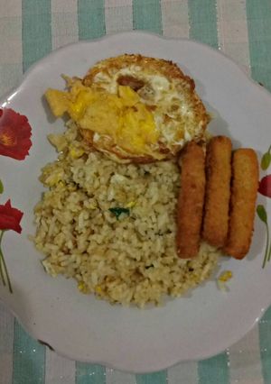 Foto resep Nasi goreng nugget