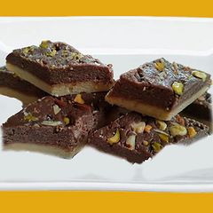A picture of Milk chocolate burfi.