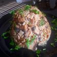Ριζότο με μανιτάρια Portobello