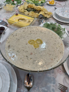 عکسی از دستور سوپ شیر