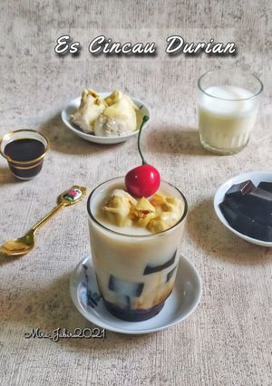 Foto resep Es Cincau Durian