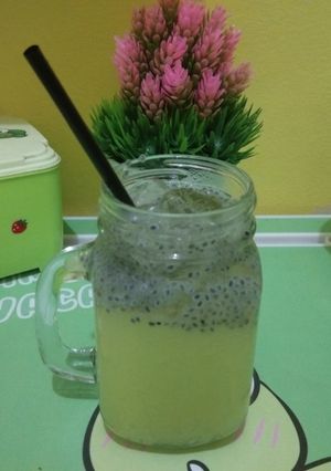 Foto resep Es seger selasih