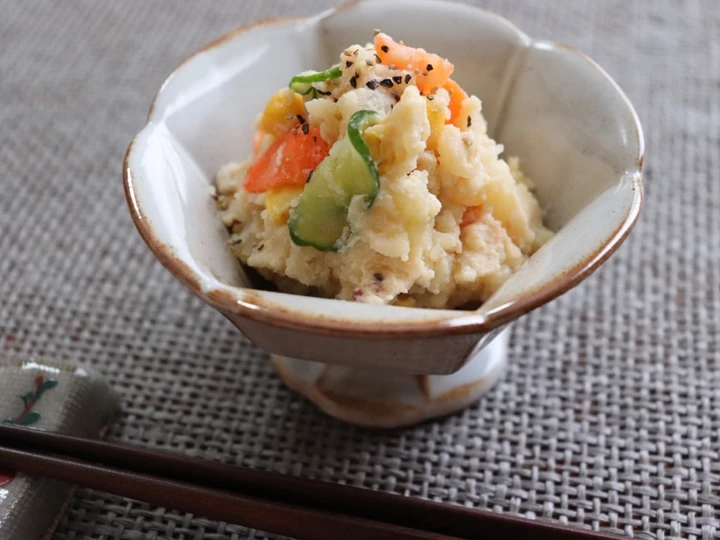 Recipe Potato salad made with ”Tofu mayonnaise” the So Delicious Tasty
