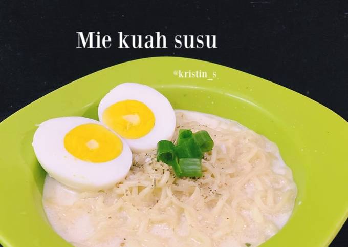 Resep Mie Kuah Susu Oleh Kristin Setiawati 🍳 Cookpad