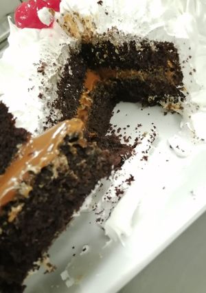 Una foto de Bizcocho de chocolate