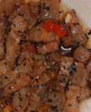 Ba chỉ ram cháy sốt mắm