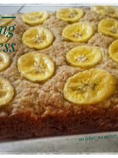 Foto resep Bolu pisang no telur, no mixer, no timbangan