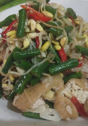 Foto resep Oseng kacang panjang