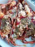 Homard Breton pêché par mon mari et sa sauce Kari gosse
