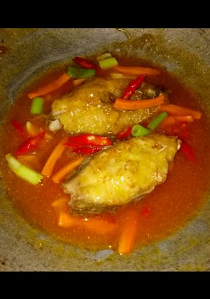 Foto resep Ikan ekor kuning asam manis