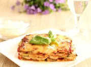Una foto de lasagna zucchini