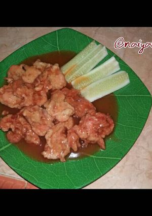 Foto resep Udang Asam Manis