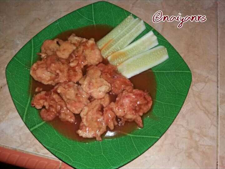 Cara Bikin Udang Asam Manis Gampang