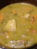 Green peas soup