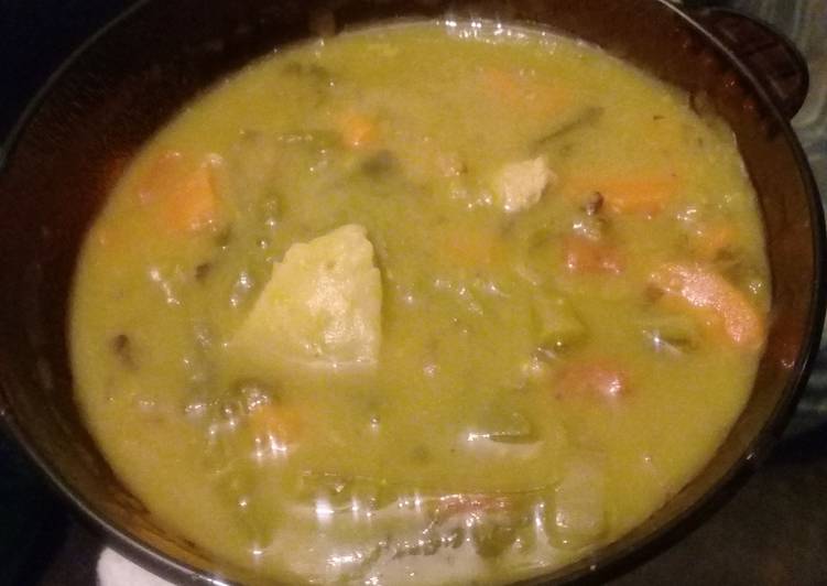 Recipe: Appetizing Green peas soup
