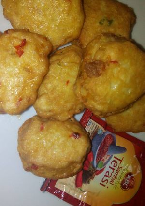 Foto resep Perkedel tahu pedas.. 😱