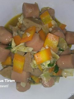 Foto resep Bakso Sosis Saus Tiram