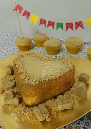 Foto de Bolo de amendoim e paçoca