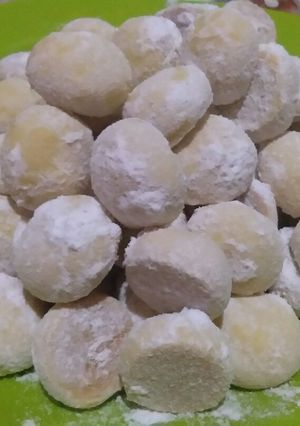 Foto resep Bola2 salju keju