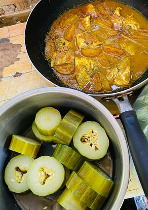 Foto resep Krai rebus cocok buat kuah asam pedas ini