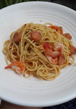 Foto resep Spaghetti Alio Oglio