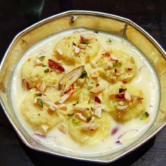 Keshar Rasmalai A picture of Keshar Rasmalai.