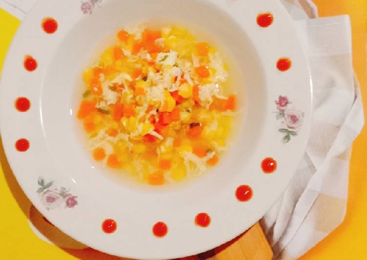 Recipe: Perfect "Soup jagung"😘👍🏼❤️👍