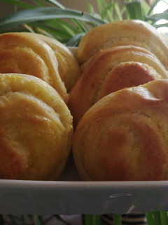 عکسی از دستور نان رول نارگیلی