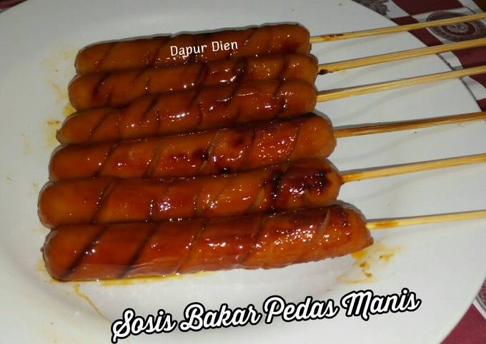 Resep Sosis Bakar Pedas Manis Oleh Dapur Dien Cookpad