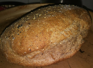 Una foto de Pan de centeno y harina común