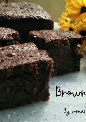Foto resep 8. Brownies Pisang tanpa mixer