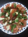 Ensalada Caprese (light)