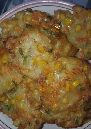 Foto resep Perkedel jagung sayur 🥕