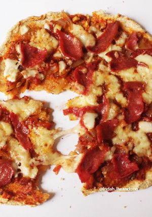 Foto resep Pizza Roti gandum