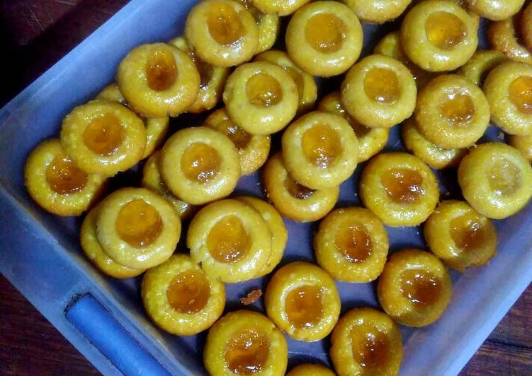 Thumbprint Cookies Apricot