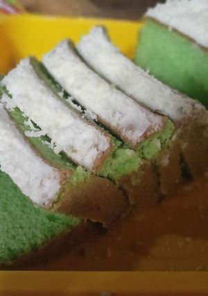 Foto resep Sponge Cake Pandan (takaran sendok)