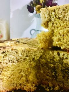 عکسی از دستور کیک مواج قابلمه ای من 😍😋❤️
