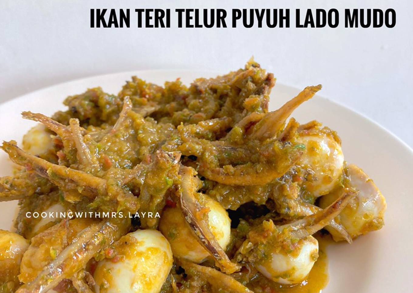 Ikan Teri Telur Puyuh Lado Mudo