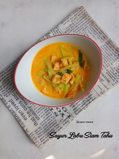 Foto resep Sayur Labu Siam Tahu