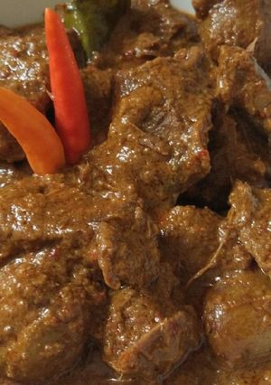 Foto resep Rendang Daging Sapi- Rice Cooker / magic com