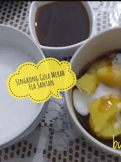 Foto resep Singkong Gula Merah Fla Santan