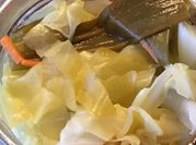 A picture of pickled carrots