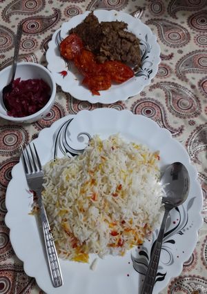 عکسی از دستور کباب دیگی