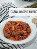 Oseng Daging Mercon