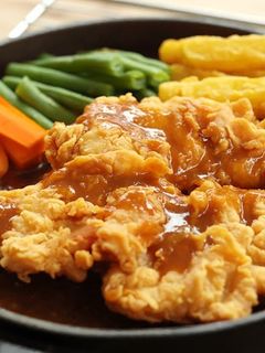 Foto resep Bistik Ayam Krispi Devina Hermawan