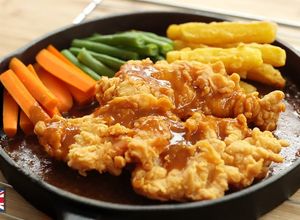 Foto resep Bistik Ayam Krispi Devina Hermawan