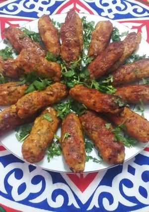 A picture of Chicken Kofta with Spiced Drizzle.