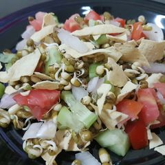 A picture of Sprouts bhel.